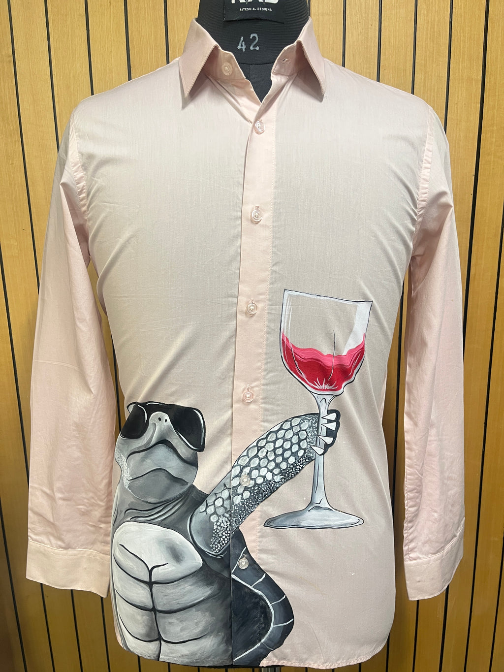 Wine Glass Graphic Shirt