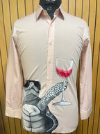 Wine Glass Graphic Shirt