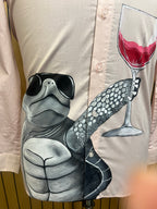 Wine Glass Graphic Shirt
