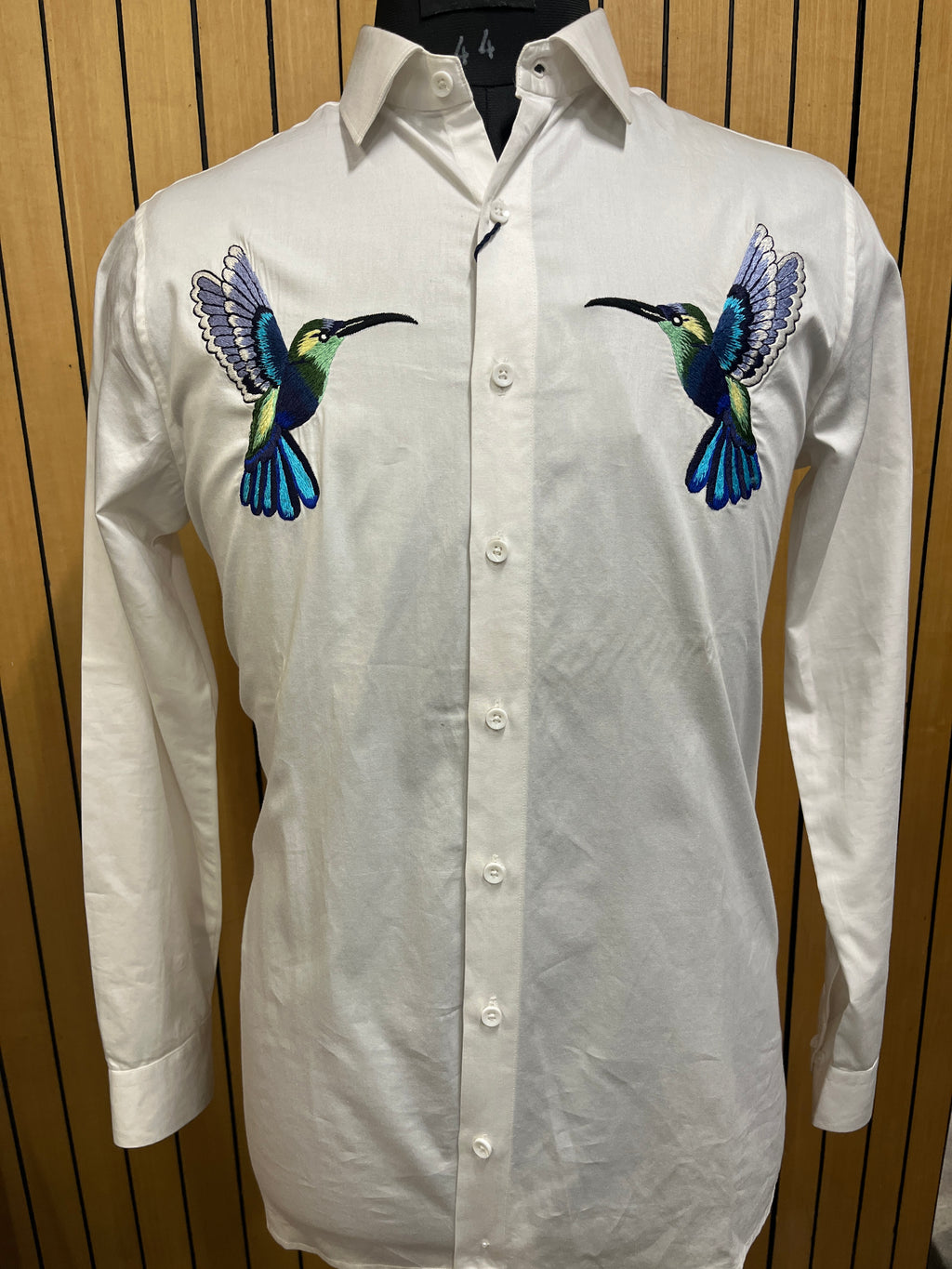 Bird Embroidery Shirt