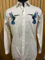 Bird Embroidery Shirt