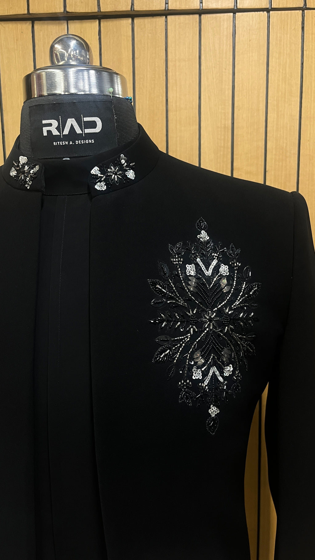 Noir Monarch Shrug Set
