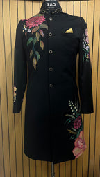 Noir Bloom Hand-Painted
