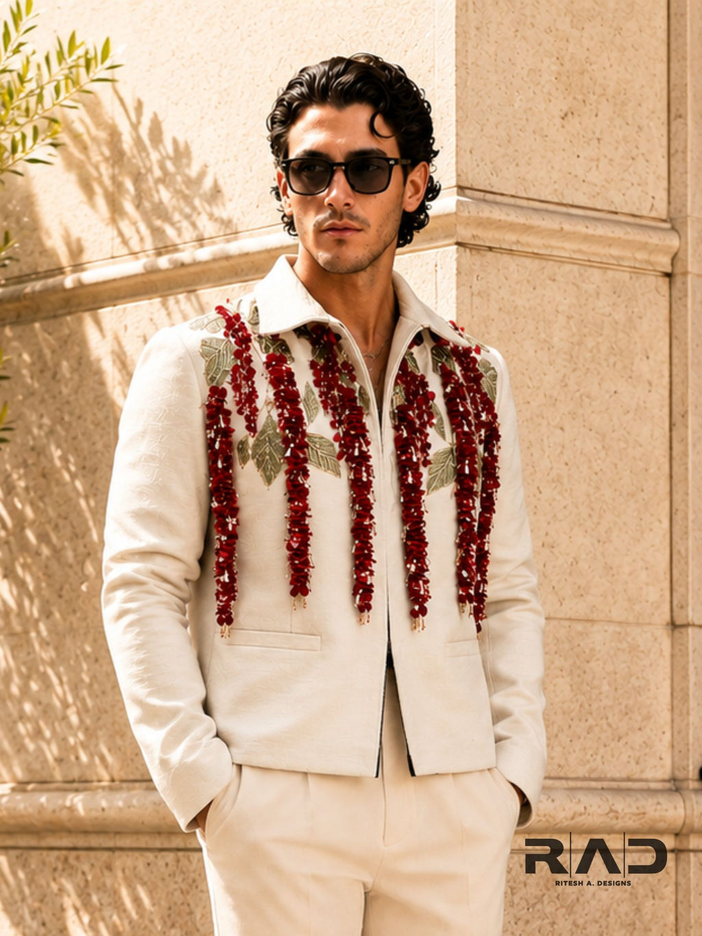 Scarlet Flora Luxe Jacket
