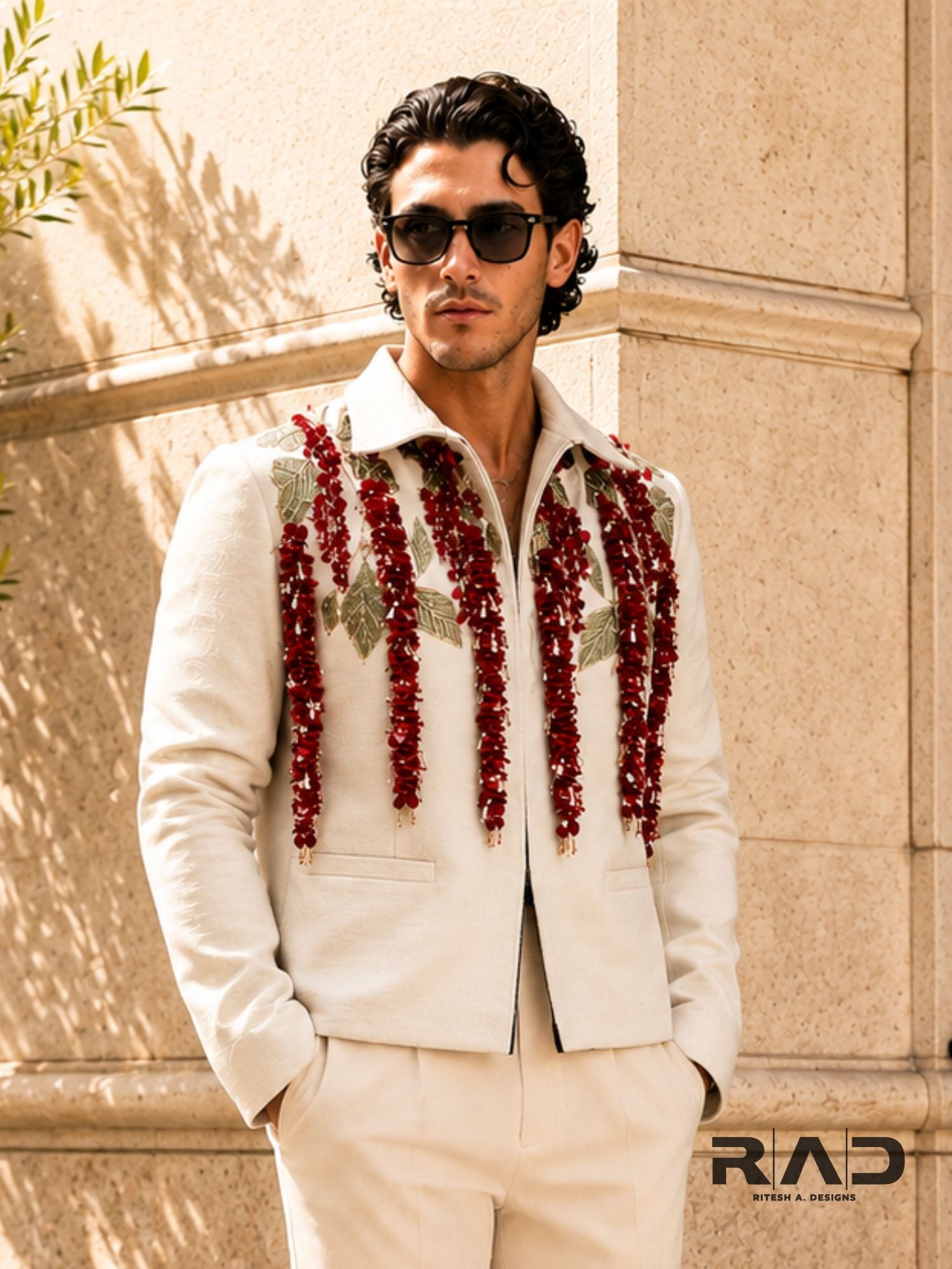 Scarlet Flora Luxe Jacket