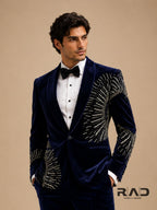 Radiance Velvet Tuxedo Jacket