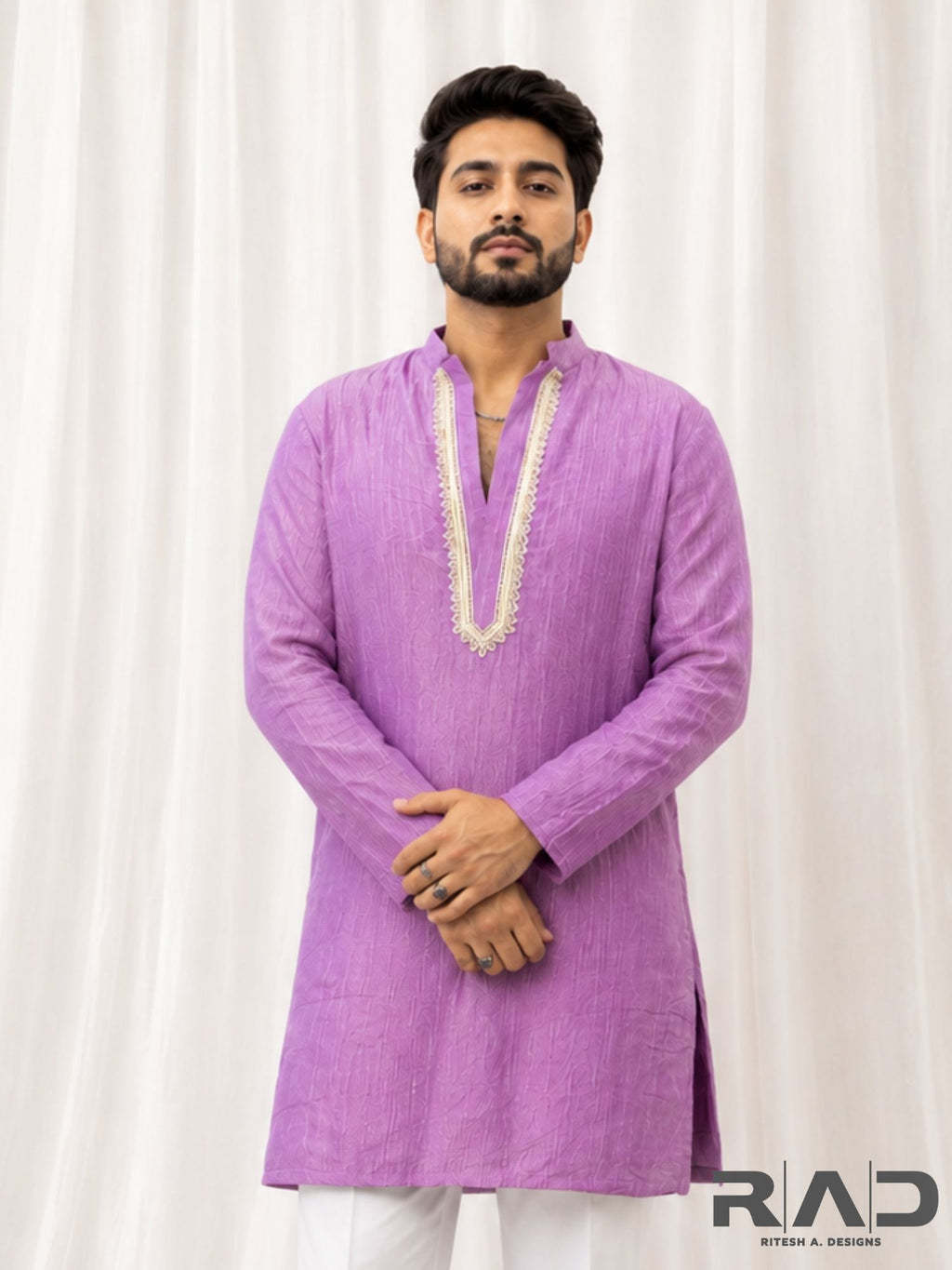 Lavender  Essence kurta