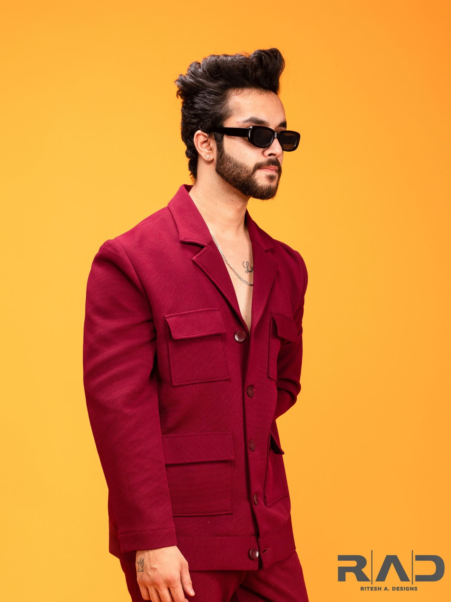Maroon Co-ord