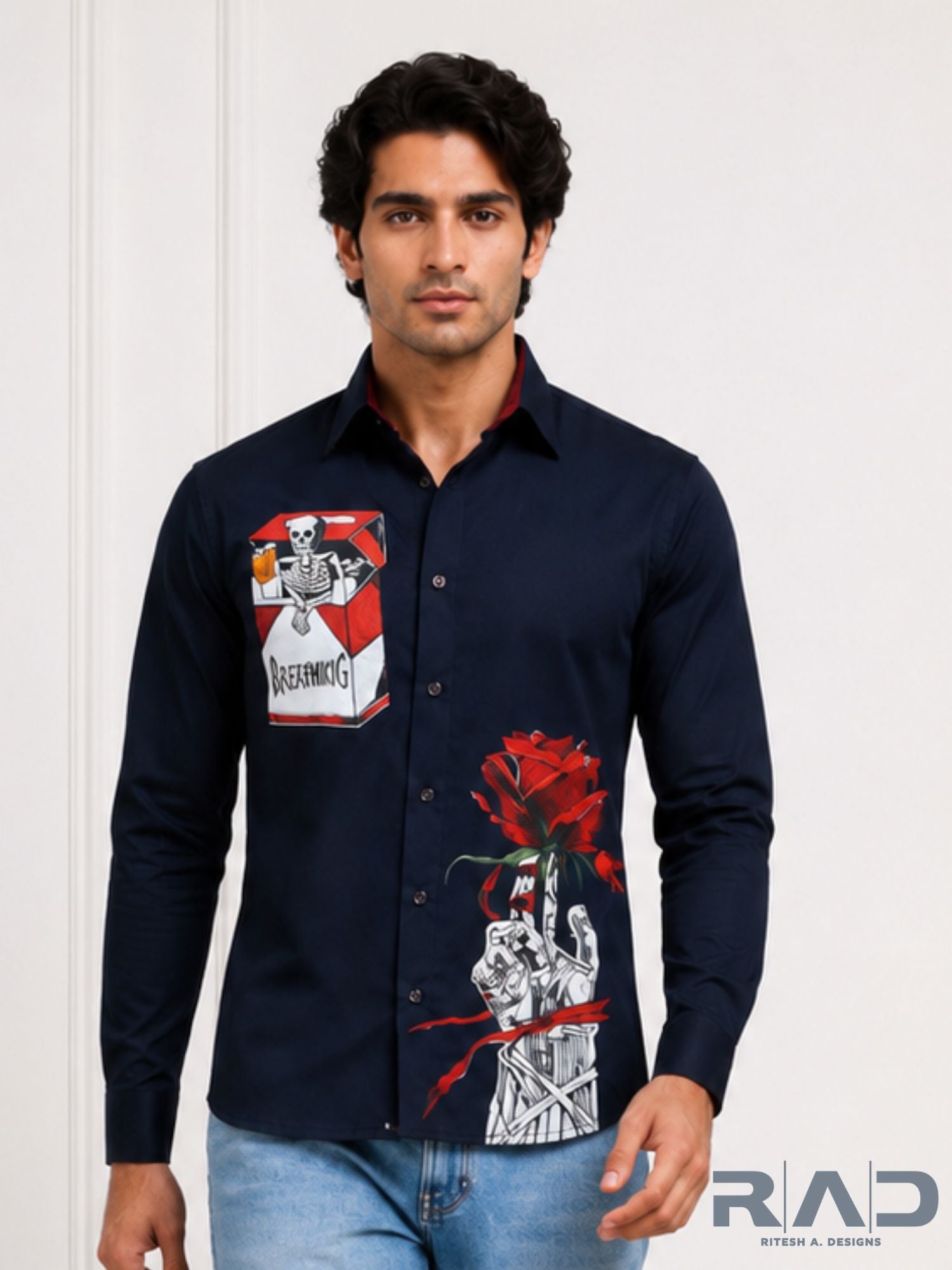 Skull Rose Shirt