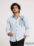 Blue Tentacles  Shirt