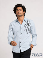 Blue Tentacles  Shirt