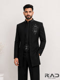 Noir Monarch Shrug Set