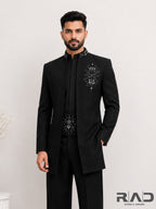 Noir Monarch Shrug Set
