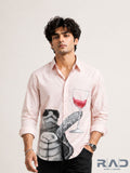 Wine Glass Graphic Shirt
