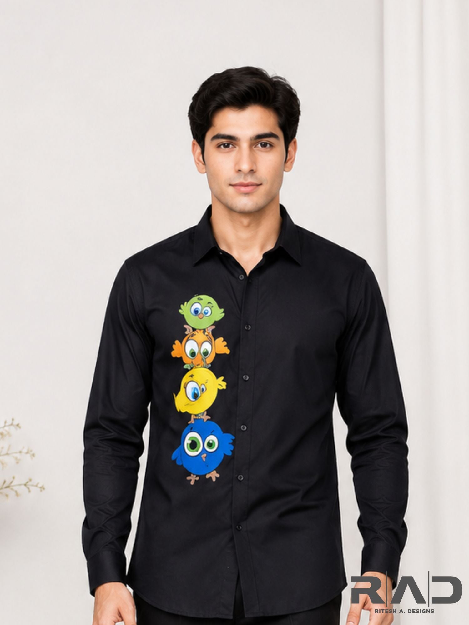 Black Pop Art Shirt