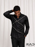 Black X-Line Designer Shirt