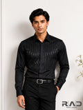 Black Pintuck  Shirt