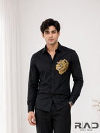 Black Gold Tiger Shirt