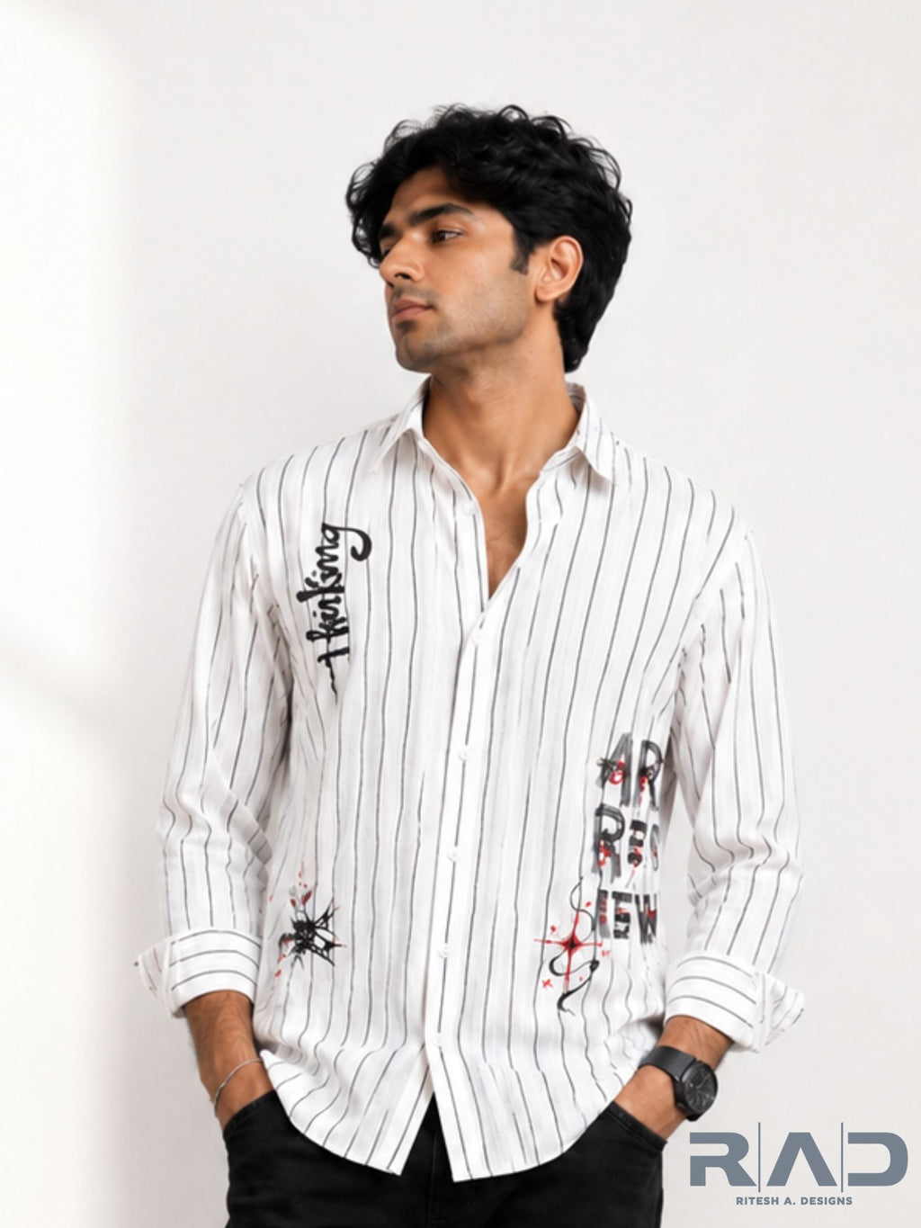 Graffiti Print Shirt