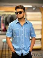 Drift Blue  Shirt