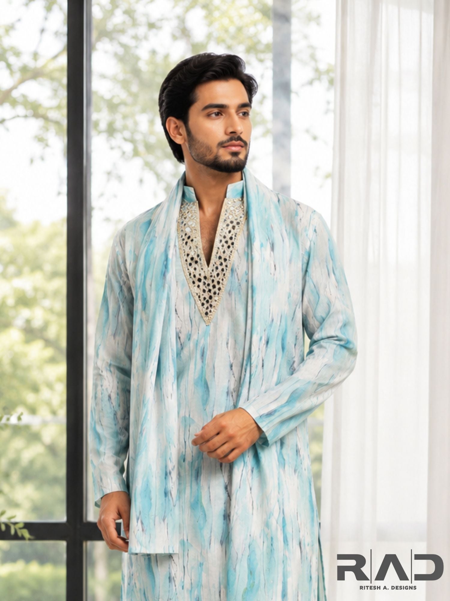 Aqua Mirage Kurta