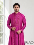 Fuchsia Royale Handcrafted Kurta