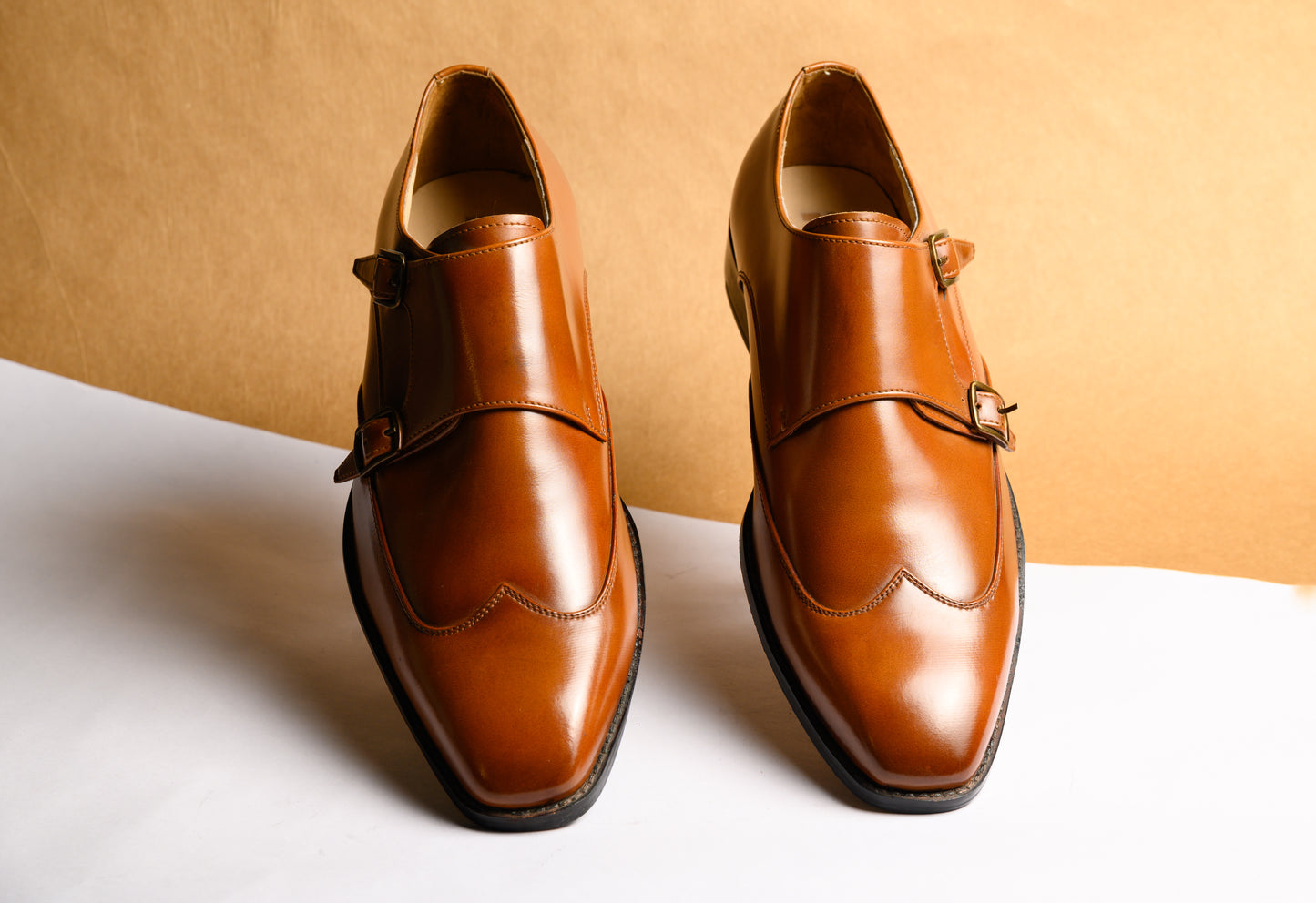 Tan Monkstrap