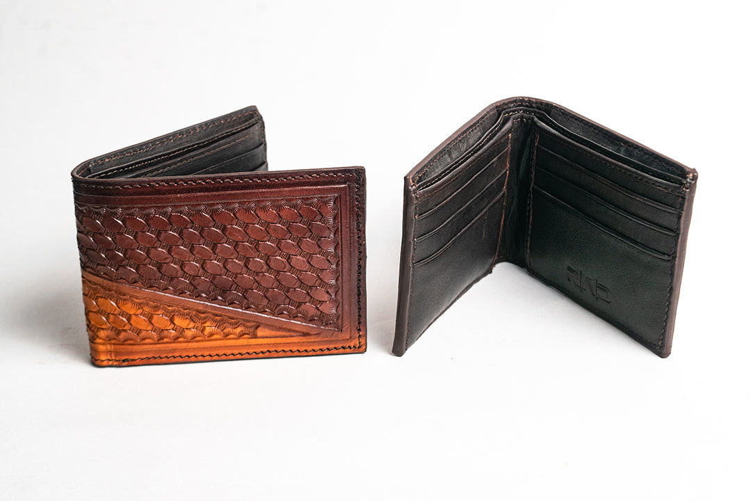 Dual Tone Tooling Wallet