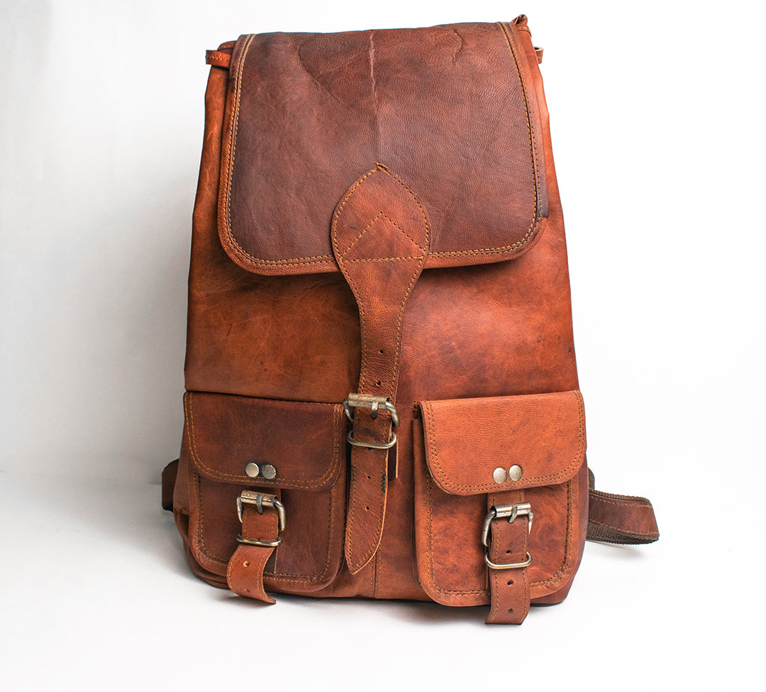 Leather Bagpack