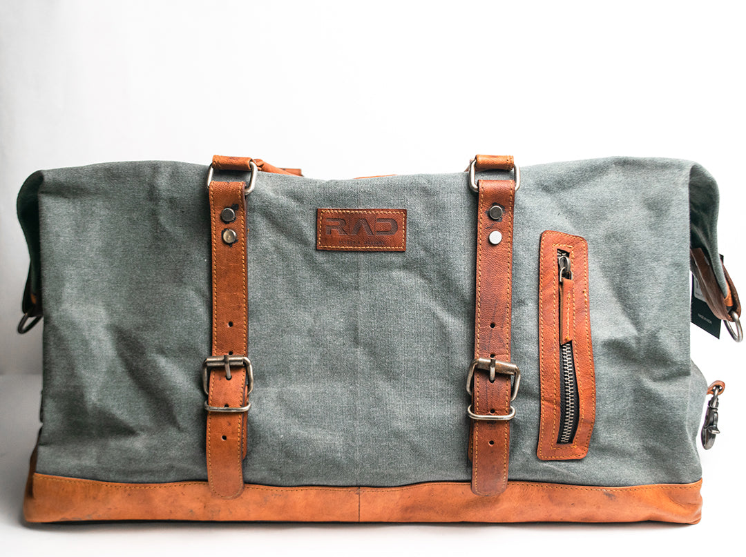 Grey Duffle Bag