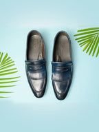 Frill Blue Loafer