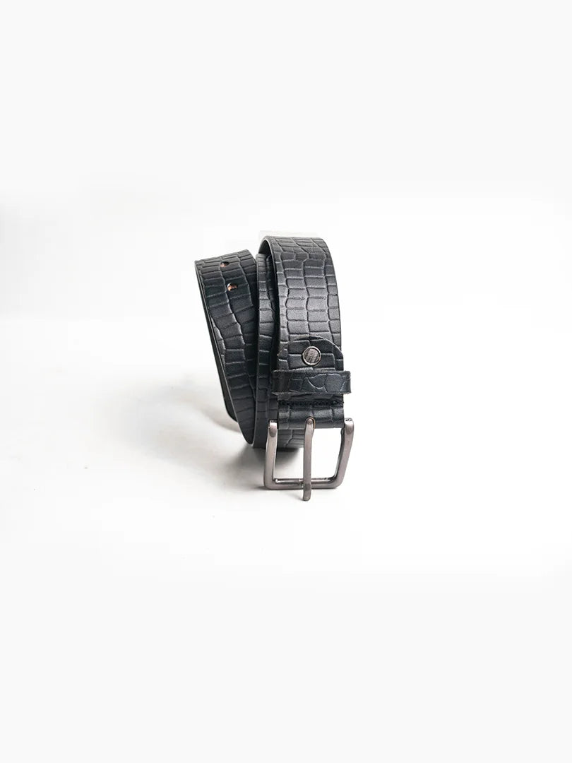 Crocodile Leather Belt