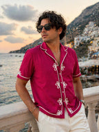Fuscia Cord Shirt