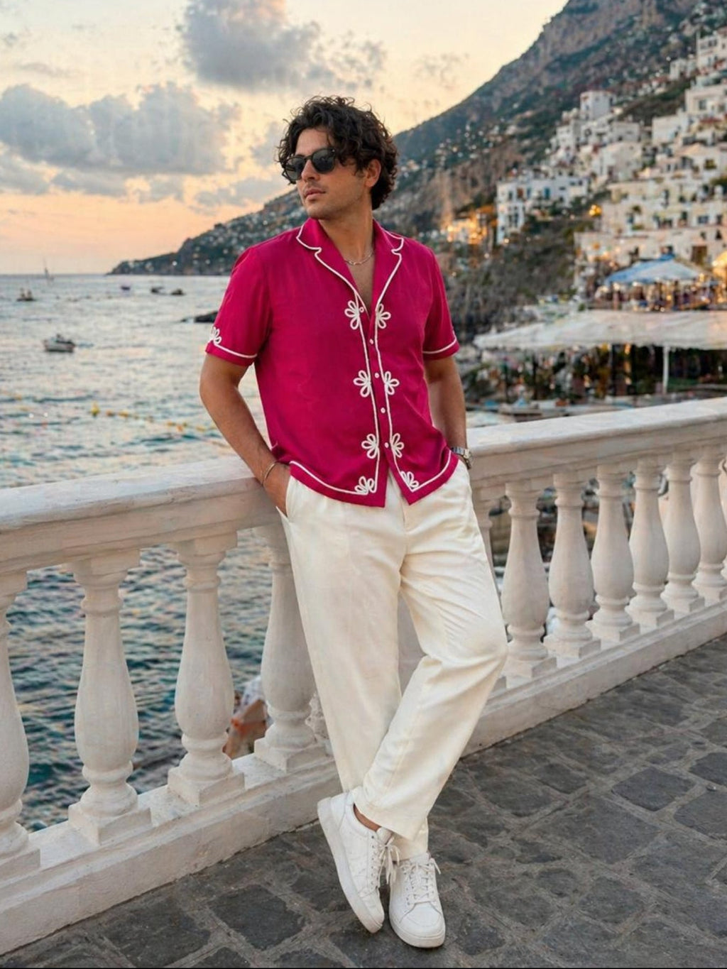 Fuscia Cord Shirt