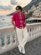 Fuscia Cord Shirt