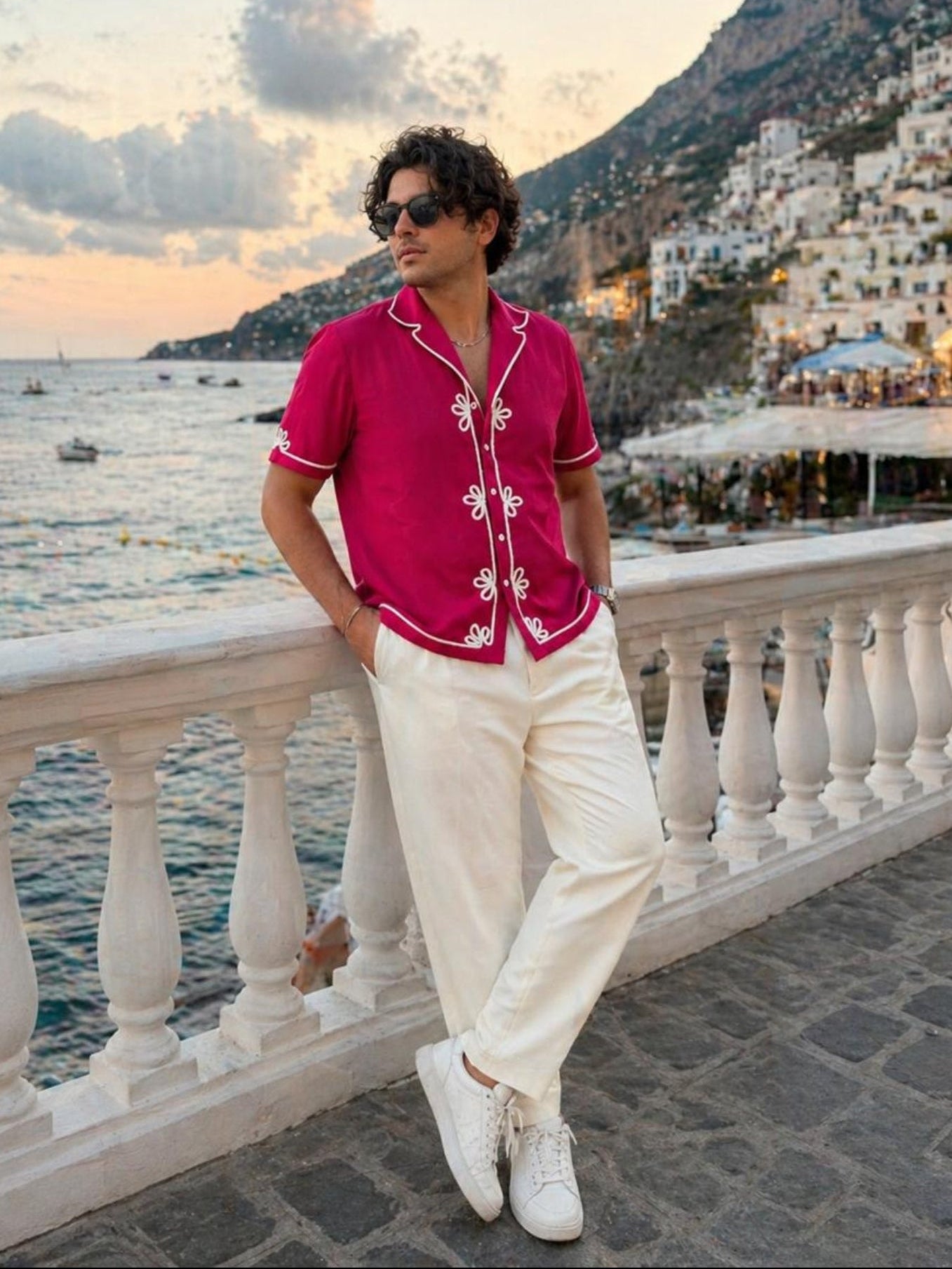 Fuscia Cord Shirt