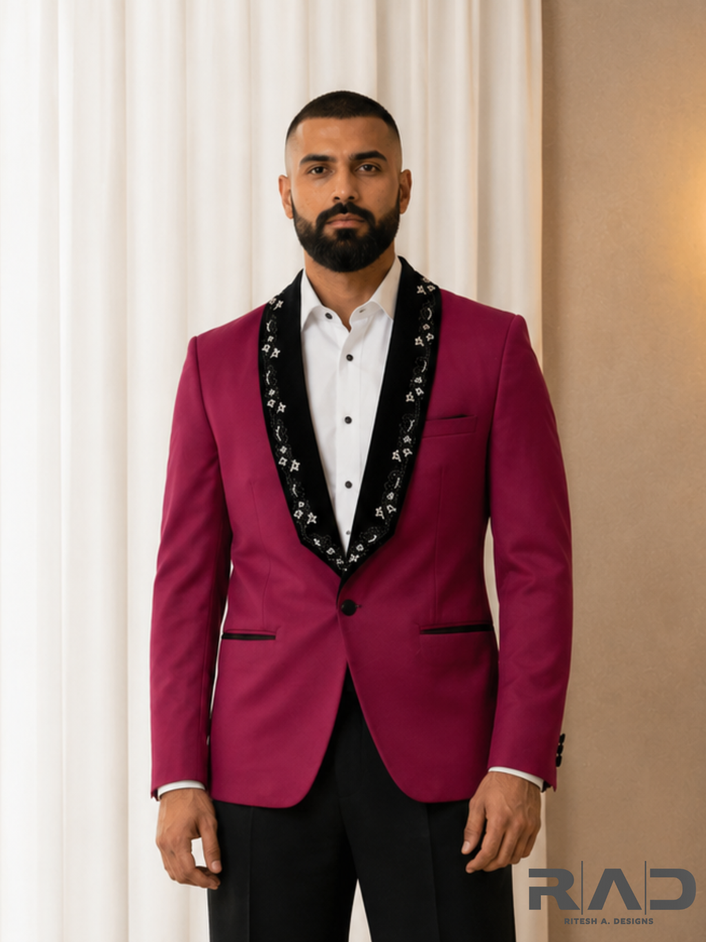 Scarlet Noir Tuxedo