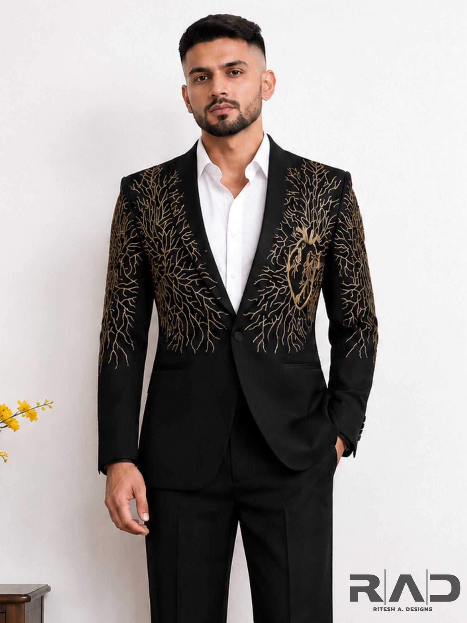 Golden Roots Tuxedo