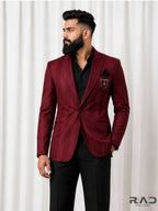 Wine Elegance Suit