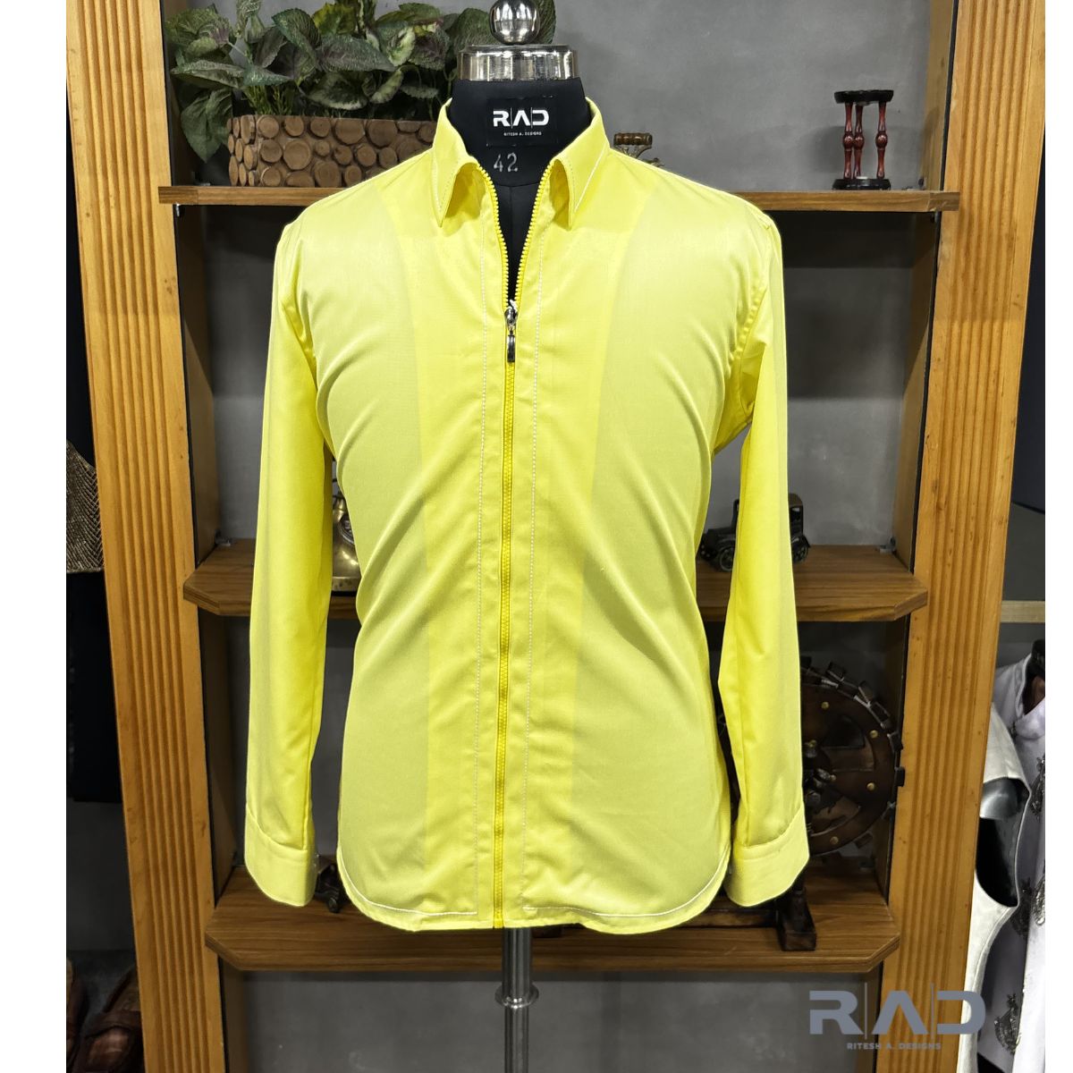 Lime Luxe Zip-Up Jacket