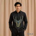 Stag Noir Geometric Art Shirt