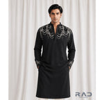 Noir Royale Chain Embellished Kurta