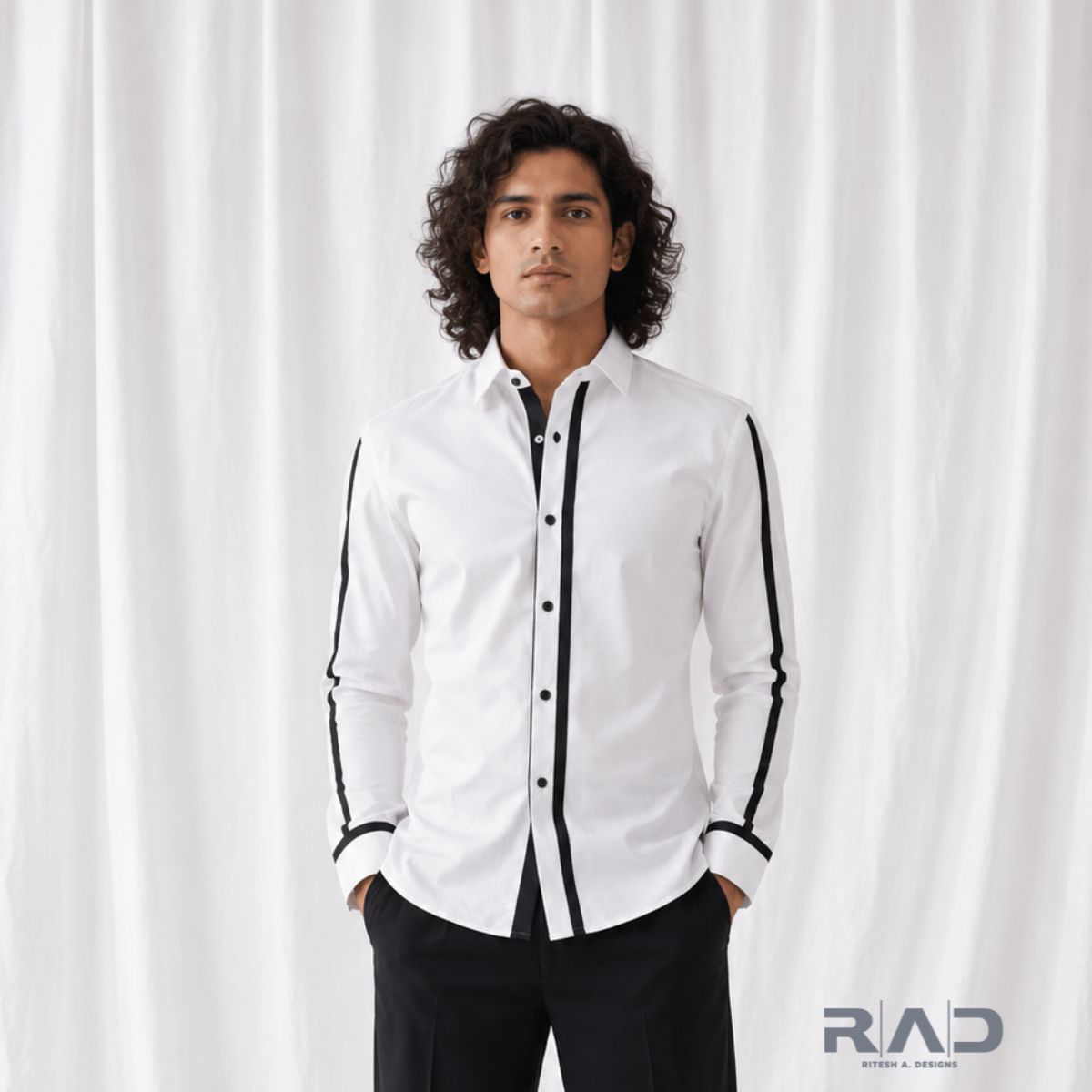 Edge Contrast Shirt