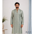 Sage Prism  Kurta