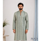 Sage Prism  Kurta
