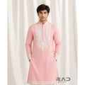 Pink Imperial Threadwork Kurta Set