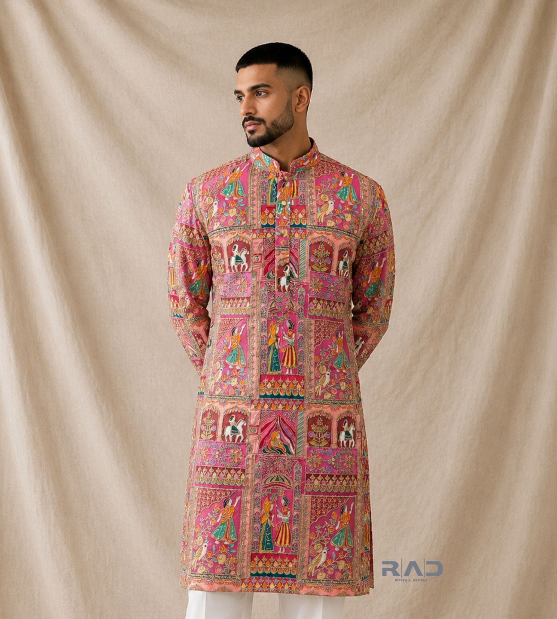 Rang Mahal Heritage Kurta