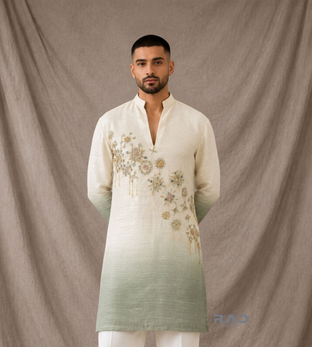 Moonstone Embroidered Kurta