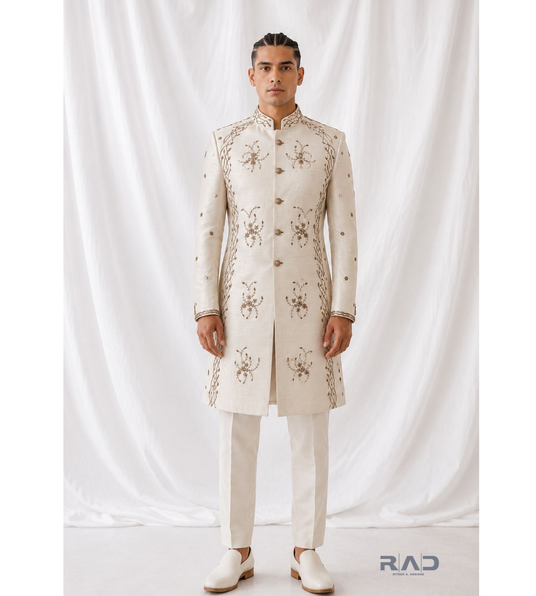 Raj Tilak Ivory Sherwani