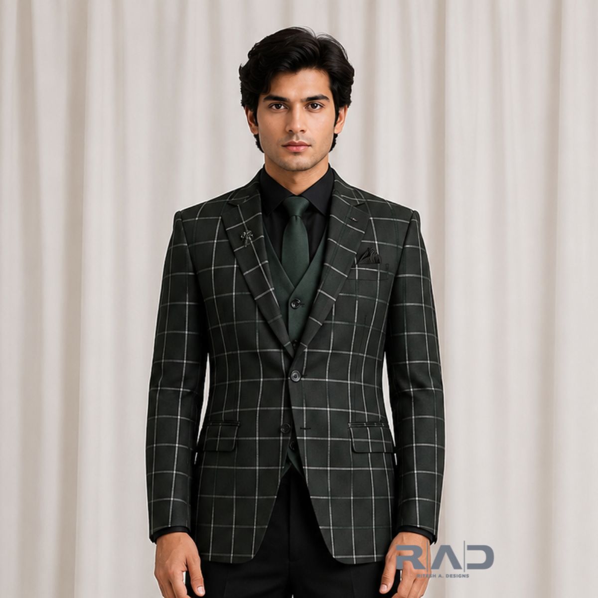 Regal Windowpane Suit